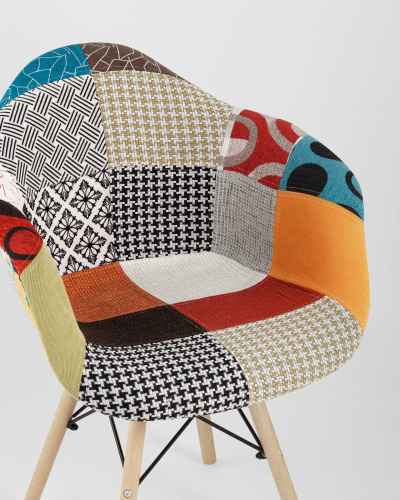 Кресло DSW пэчворк. Фото №9