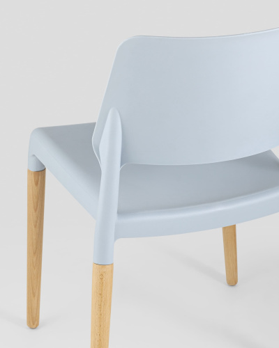 Стул BISTRO серо-голубой фото Стул BISTRO серо-голубой. Фото №8