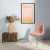 Стул Eames Розов/CR фото Стул Eames Розов/CR. Фото №6
