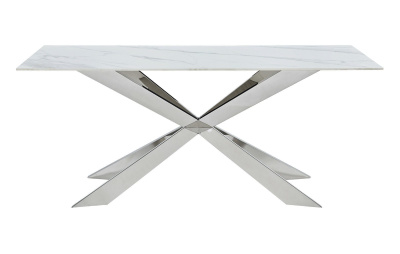 Стол T088 (180) камень белый матовый Calacata. Фото №5