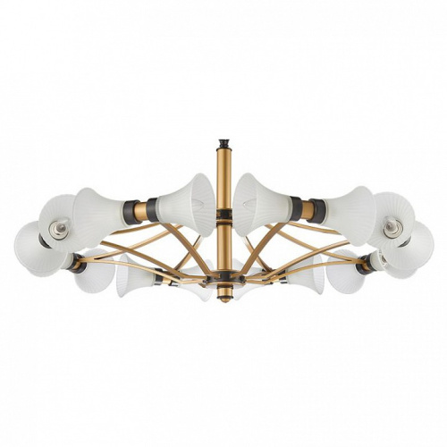 Подвесная люстра Favourite Cornu 2549-16P фото Подвесная люстра Favourite Cornu 2549-16P. Фото №1