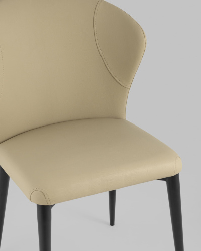 Стул Энигма экокожа бежевый. Фото №9